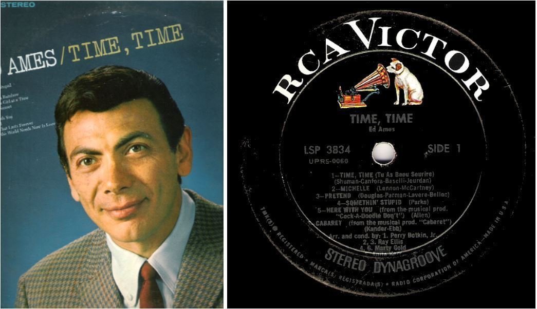 Ames, Ed / Time, Time (1967) / RCA Victor LSP-3834 (Album, 12" Vinyl)