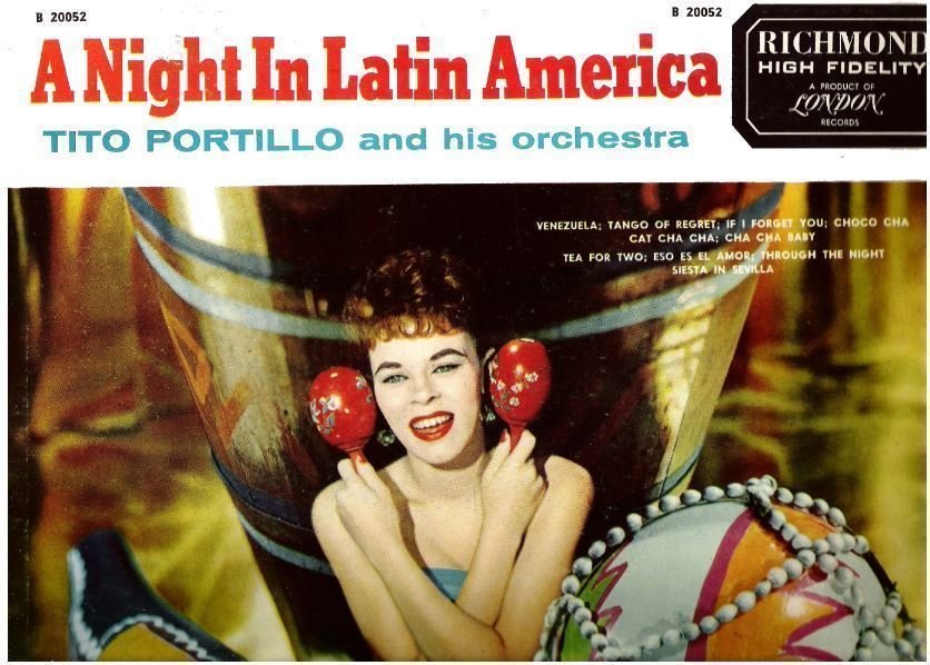 Portillo, Tito / A Night In Latin America (1959) / Richmond B-20052 (Album, 12&quot; Vinyl)