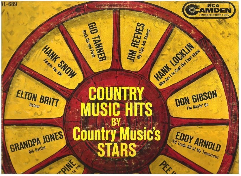 Various Artists / Country Music Hits (by Country Music&#39;s Stars) (1962) / RCA Camden CAL-689