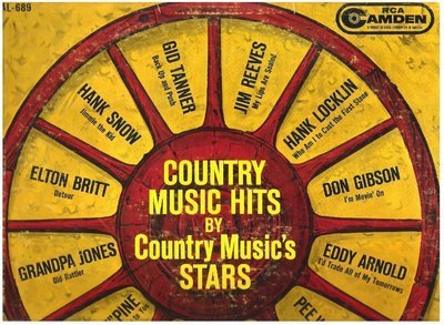 Various Artists / Country Music Hits (by Country Music&#39;s Stars) (1962) / RCA Camden CAL-689