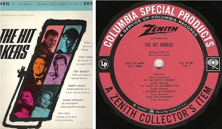Various Artists / The Hit Makers / Columbia Special Products CSP-214