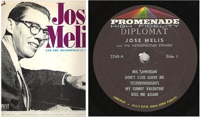 Melis, Jose / Jose Melis and The Metropolitan Strings / Diplomat 2260 (Album, 12" Vinyl)