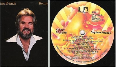 Rogers, Kenny / Daytime Friends (1977) / United Artists UA-LA754-G