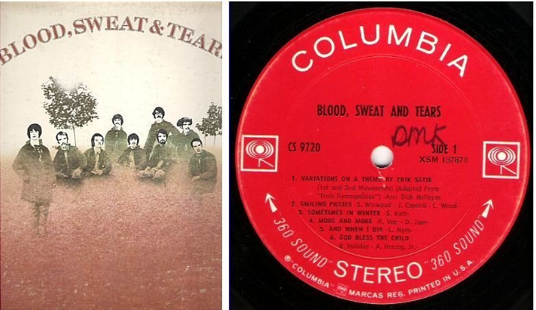 Blood, Sweat + Tears / Blood, Sweat and Tears (1968) / Columbia CS-9720 (Album, 12" Vinyl)