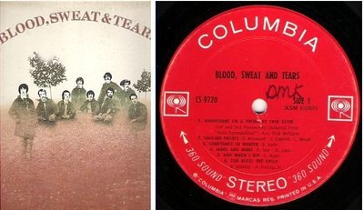 Blood, Sweat + Tears / Blood, Sweat and Tears (1968) / Columbia CS-9720