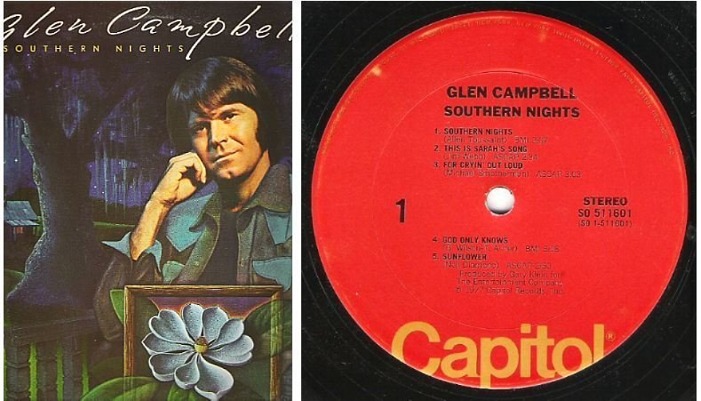 Campbell, Glen / Southern Nights (1977) / Capitol SO-511601 (Album, 12" Vinyl)