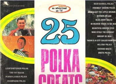 Various Artists / 25 Polka Greats (1971) / K-Tel International NC-420