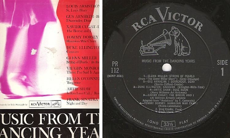Various Artists / Music From the Dancing Years (1961) / RCA Victor PR-112 (Album, 12" Vinyl)