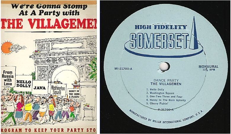 Villagemen, The / Dance Party (1964) / Somerset P-21700 (Album, 12&quot; Vinyl)