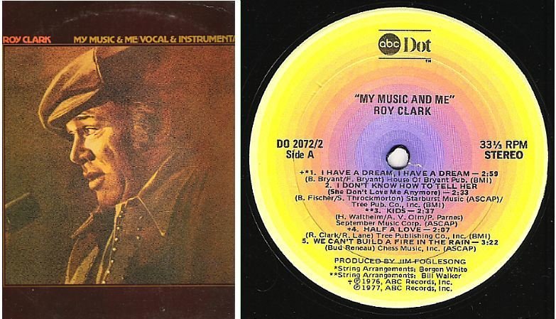 Clark, Roy / My Music and Me (1977) / ABC-Dot DO-2072-2 (Album, 12" Vinyl) / 2 LP Set