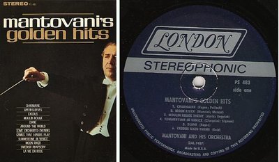 Mantovani / Golden Hits (1967) / London PS-483 (Album, 12&quot; Vinyl)