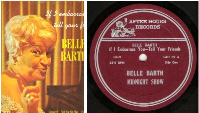 Barth, Belle / If I Embarrass You - Tell Your Friends (1960) / After Hours LAH-69 (Album, 12" Vinyl)