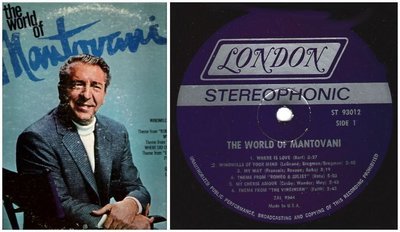 Mantovani / The World of Mantovani (1969) / London ST-93012