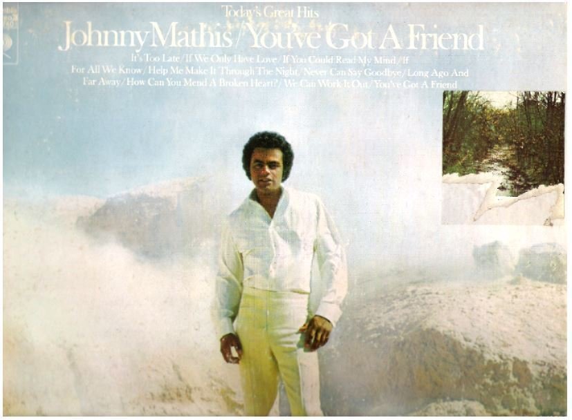Mathis, Johnny / You've Got a Friend (Today's Great Hits) (1971) / Columbia C-30740