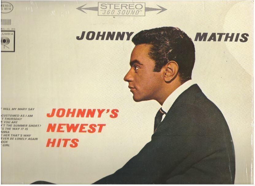 Mathis, Johnny / Johnny&#39;s Newest Hits (1963) / Columbia CS-8816