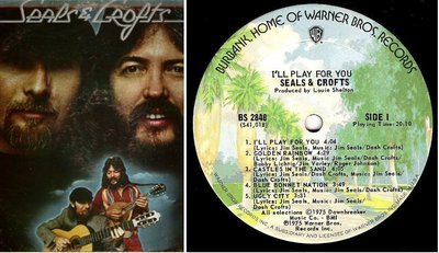 Seals Crofts Diamond Girl Warner Bros Bs 2699 Album 12 Vinyl April 1973