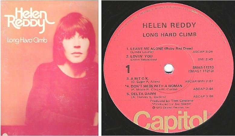 Reddy, Helen / Long Hard Climb (1973) / Capitol SMAS-11213