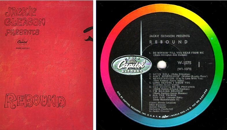 Gleason, Jackie / Rebound (1958) / Capitol W-1075 (Album, 12&quot; Vinyl)