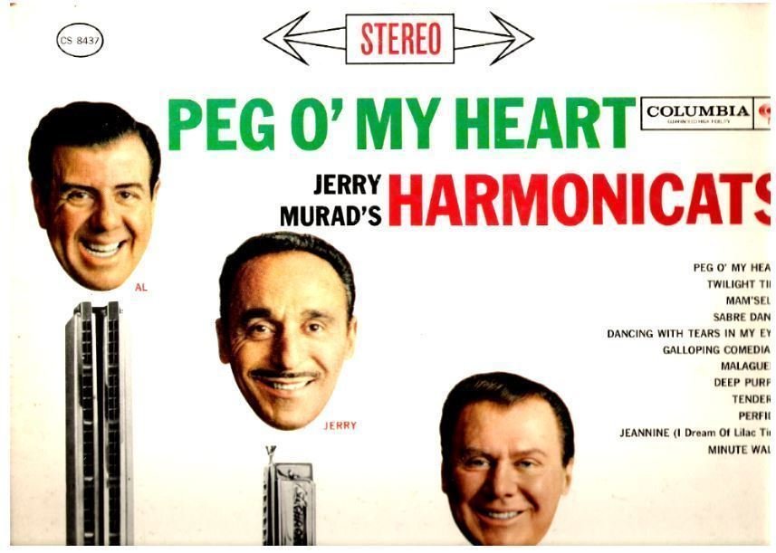 Harmonicats, The / Peg O&#39; My Heart (1961) / Columbia CS-8437