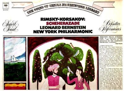 Bernstein, Leonard / Rimsky-Korsakov: Scheherazade (1973) / Columbia Masterworks M-31802
