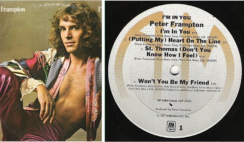 Frampton, Peter / I'm In You (1977) / A+M SP-4704 (Album, 12" Vinyl)