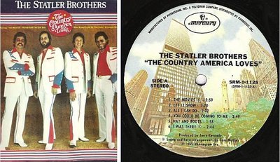Statler Brothers, The / The Country America Loves (1977) / Mercury SRM-1-1125