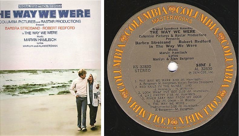 Soundtrack / The Way We Were (1974) / Columbia Masterworks KS-32830 / Barbra Streisand