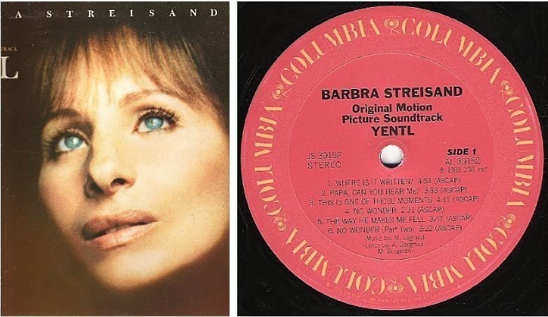 Streisand, Barbra / Yentl - Soundtrack (1983) / Columbia JS-39152 (Album, 12" Vinyl)