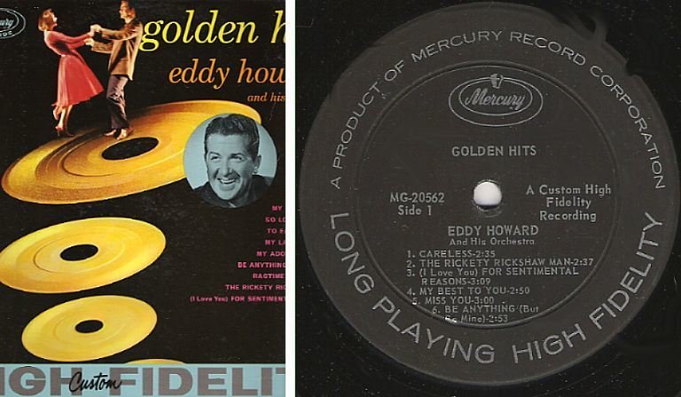 Howard, Eddy / Golden Hits (1960) / Mercury MG-20562