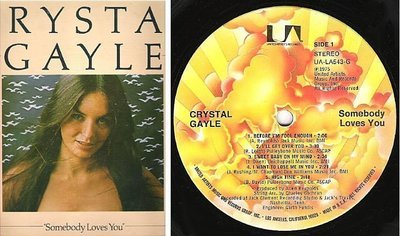 Gayle, Crystal / Somebody Loves You (1975) / United Artists UA-LA543-G