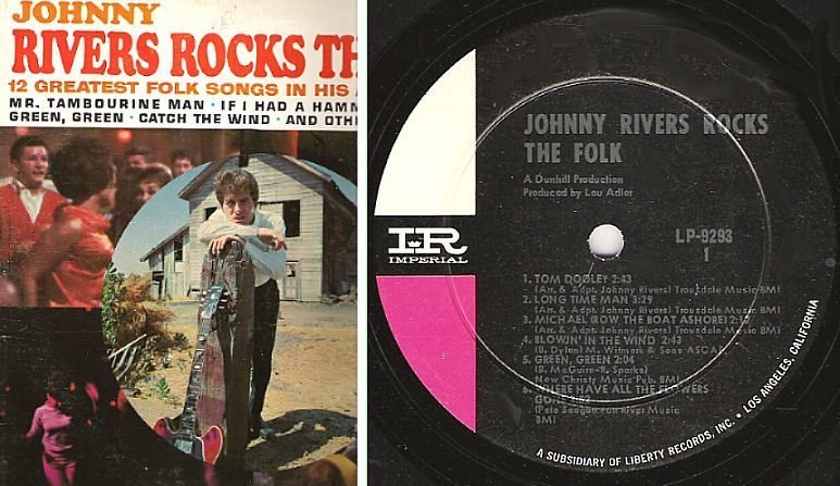 Rivers, Johnny / Rocks The Folk (1965) / Imperial LP-9293