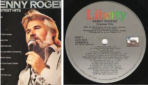 Rogers, Kenny / Greatest Hits (1980) / Liberty LOO-1072