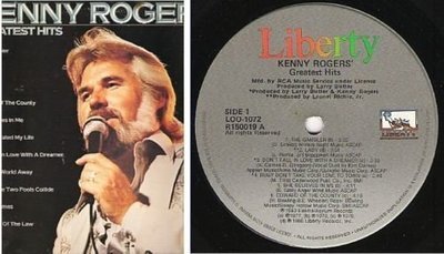 Rogers, Kenny / Greatest Hits (1980) / Liberty LOO-1072