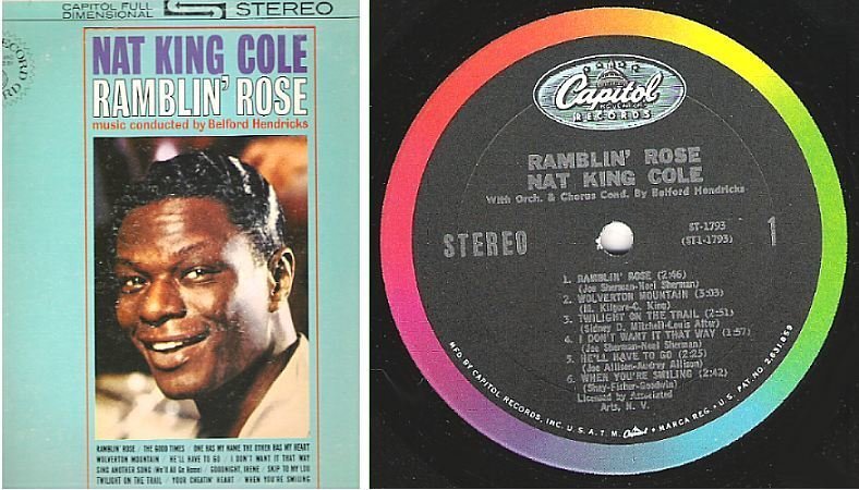 Cole, Nat King / Ramblin' Rose (1962) / Capitol ST-1793 (Album, 12" Vinyl)