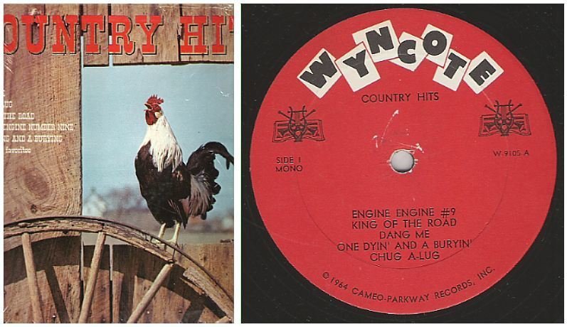 Deputies, The / Country Hits (1964) / Wyncote W-9105 (Album, 12" Vinyl)