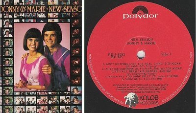 Osmond, Donny + Marie / New Season (1976) / Polydor PD-1-6083