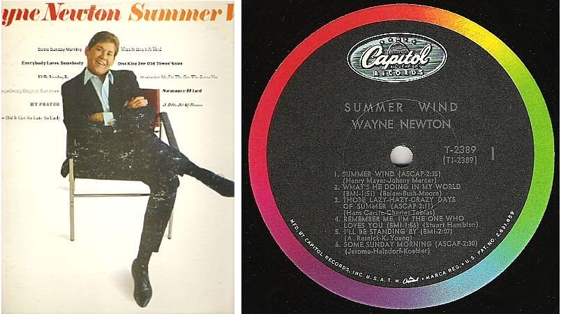 Newton, Wayne / Summer Wind (1965) / Capitol T-2389