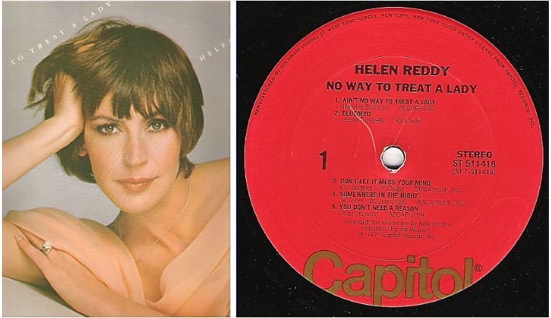 Reddy, Helen / No Way To Treat a Lady (1975) / Capitol ST-511418 (Album, 12&quot; Vinyl)
