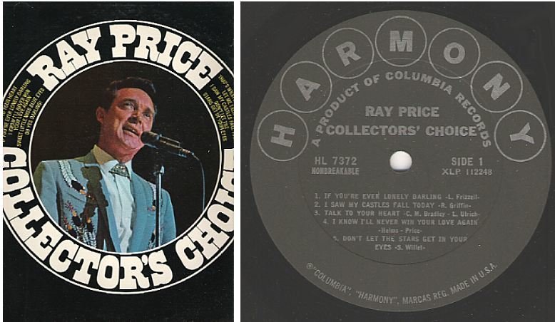 Price, Ray / Collector&#39;s Choice (1966) / Harmony HL-7372