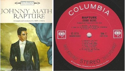 Mathis, Johnny / Rapture (1962) / Columbia CS-8715