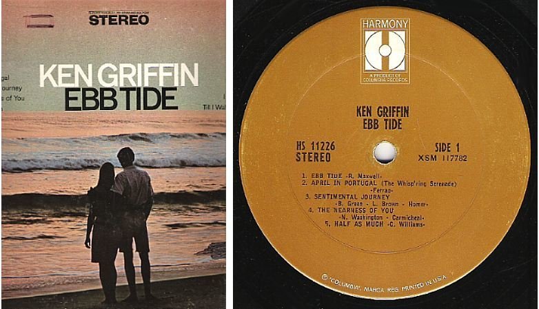 Griffin, Ken / Ebb Tide (1967) / Harmony HS-11226 (Album, 12&quot; Vinyl)