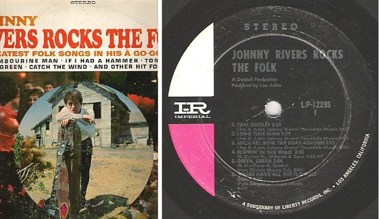 Rivers, Johnny / Rocks the Folk (1965) / Imperial LP-12293
