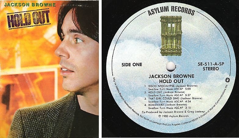 Browne, Jackson / Hold Out (1980) / Asylum 5E-511 (Album, 12" Vinyl)