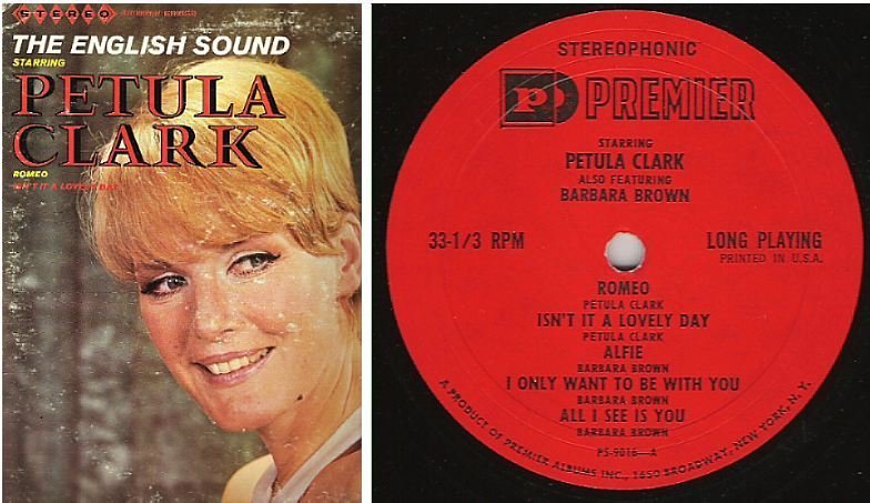 Clark, Petula (+ Others) / The English Sound (1965) / Premier PS-9016 (Album, 12" Vinyl)