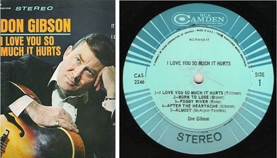 Gibson, Don / I Love You So Much It Hurts (1968) / RCA Camden CAS-2246
