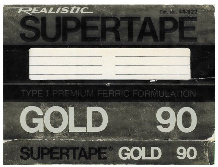 Realistic / Supertape Gold 90 / No. 44-922
