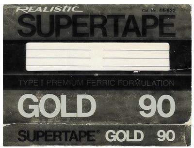 Realistic / Supertape Gold 90 / No. 44-922