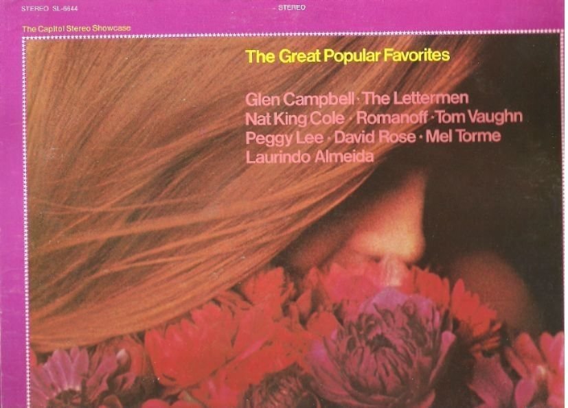 Various Artists / The Great Popular Favorites (1969) / Capitol Creative Products SL-6644