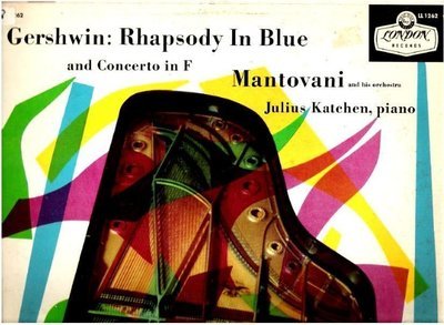 Mantovani / Gershwin: Rhapsody in Blue (1955) / London LL.1262