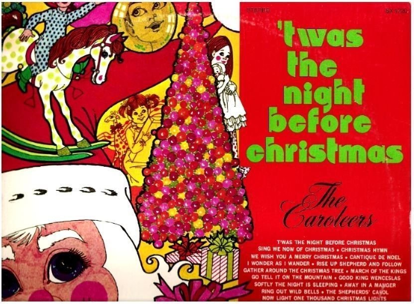Caroleers, The / Twas the Night Before Christmas (1960) / Diplomat SX-1720 (Album, 12" Vinyl)